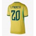 Brasil Lucas Paqueta #20 Hjemmedrakt VM 2026 Korte ermer Brasil Lucas Paqueta #20 Hjemmedrakt VM 2026 Korte ermer